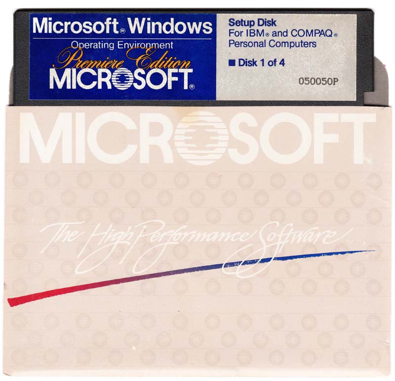 Windows Premiere Edition - Disk